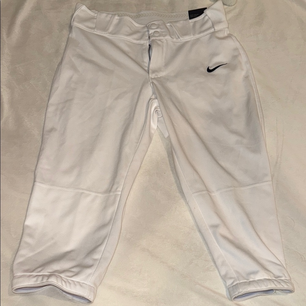 Nike Kids White Athletic Pants
